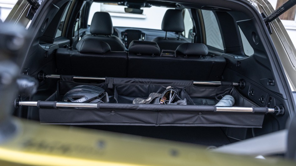 Kofferraumbox im Forester 2025