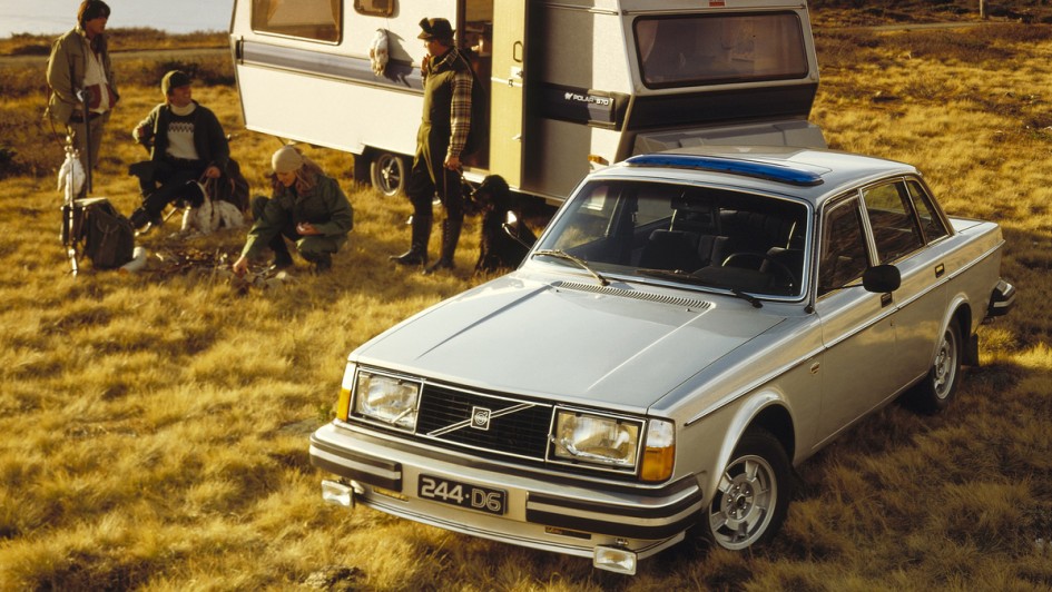 Erster Sechszylinder-Diesel – Der Volvo 244 D6 startete 1978 mit einem Motor, der von VW entwickelt worden war.
