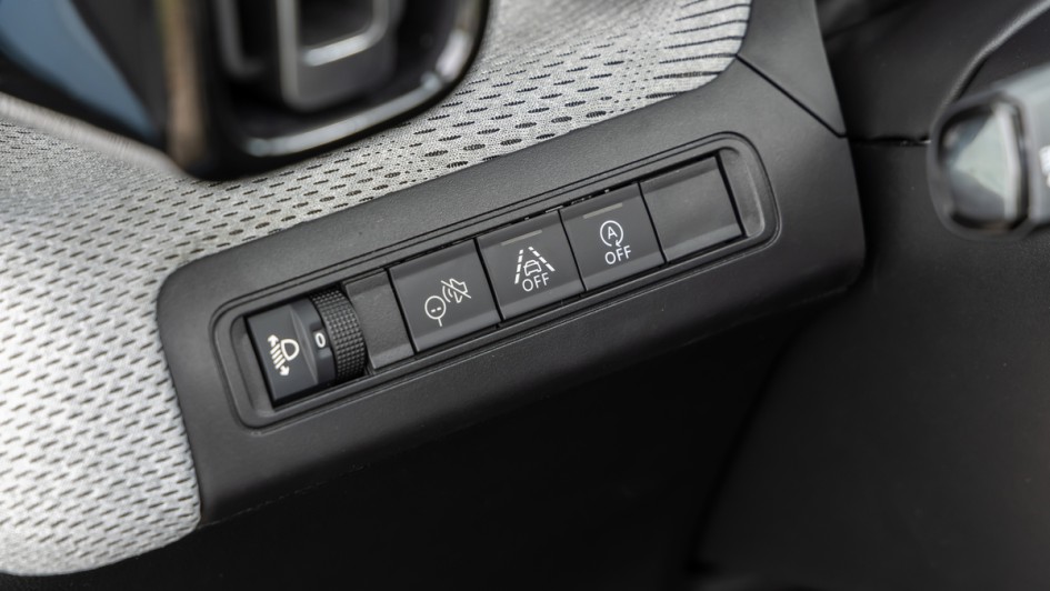 Citroën C3 Schalter zum Deaktivieren einiger Assistenzsysteme