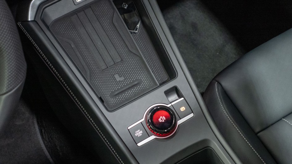 Mittelkonsole des neuen VW T-Roc im Detail aufgenommen