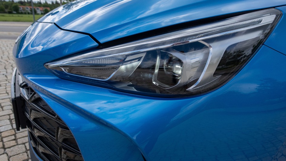 LED-Scheinwerfer im MG3 Hybrid