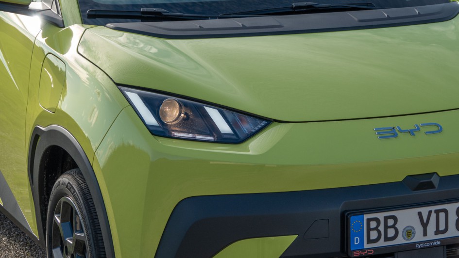 Halogenscheinwerfer im BYD Dolphin Surf Boost