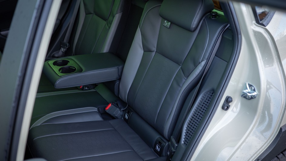 Rücksitze im Subaru Crosstrek