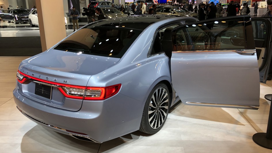 Lincoln Continental Detroit Motor Show 2019
