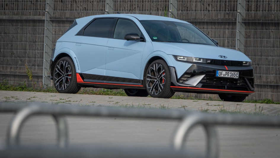 Seitenansicht des Hyundai Ioniq 5 N
