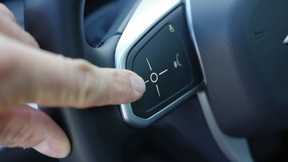 Lenkradbedientaste im Togg T10X