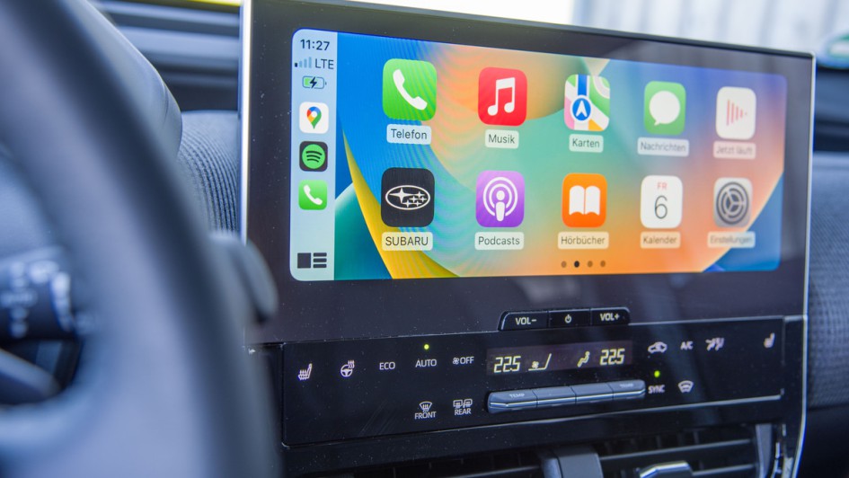 Apple Carplay im Subaru Solterra