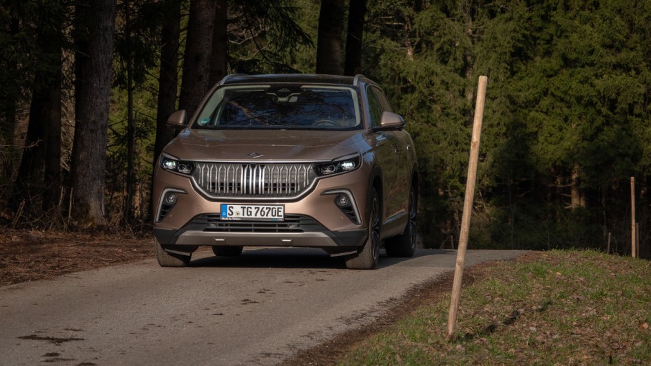 Foto vom Togg T10X von vorn