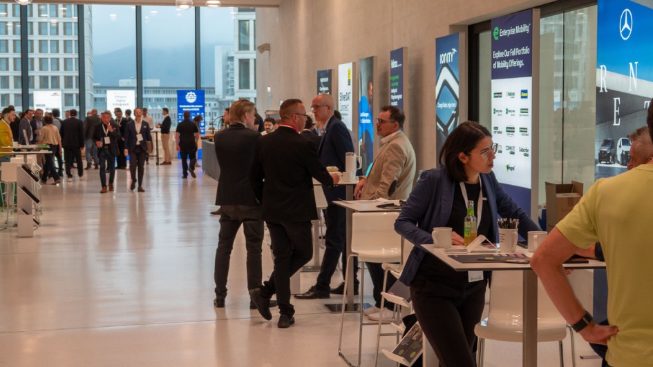 In den Pausen war das Kongresscenter in Heidelberg Dreh- und Angelpunkt zum Netzwerken.