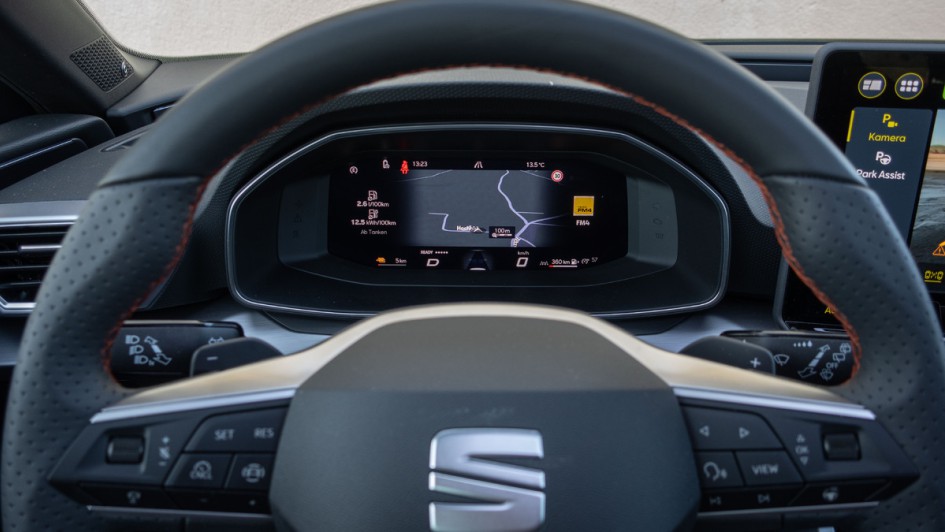 Digitaltacho Seat leon im Detail