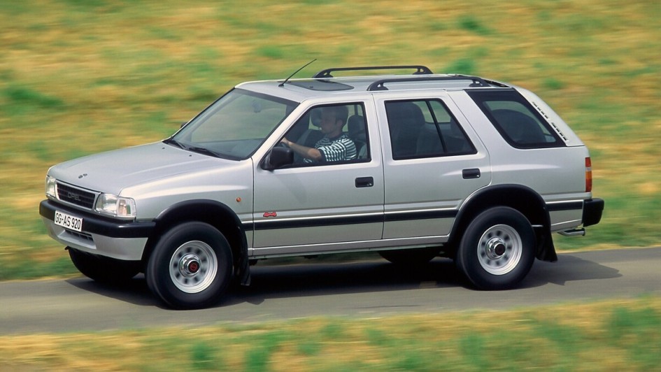 1991 stellt Opel den Frontera vor – ein Lizenz-Nachbau des Isuzu Wizard aus der GM-Konzernfamilie. Das Bild zeigt die zweite Generation