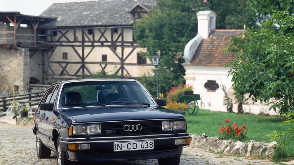 Vorstoß in die Oberklasse – Der Audi 200 5T (C2) basierte auf dem Audi 100 5E und sorgte für Furore als schnellste europäische Frontantriebslimousine