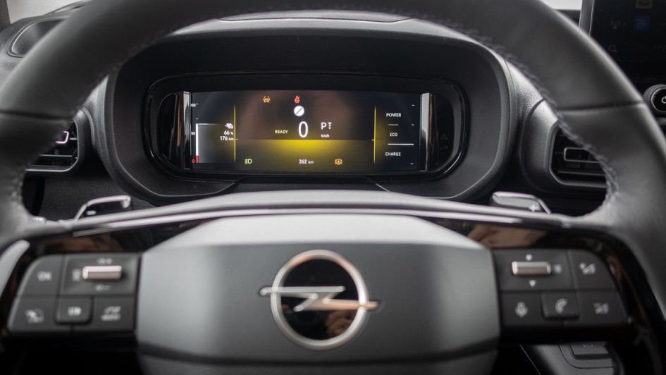 Opel Combo Electric (2024) Detailfoto vom Digitaltacho