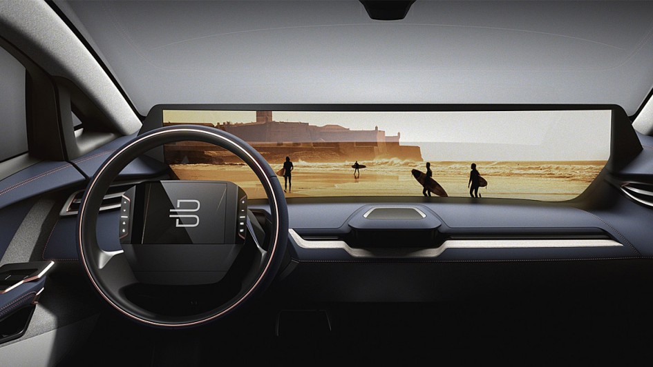 Byton Display Innenraum