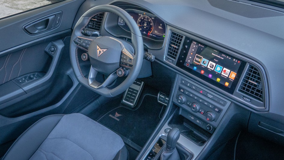 Foto durchs Schiebedach in den Cupra Ateca VZ