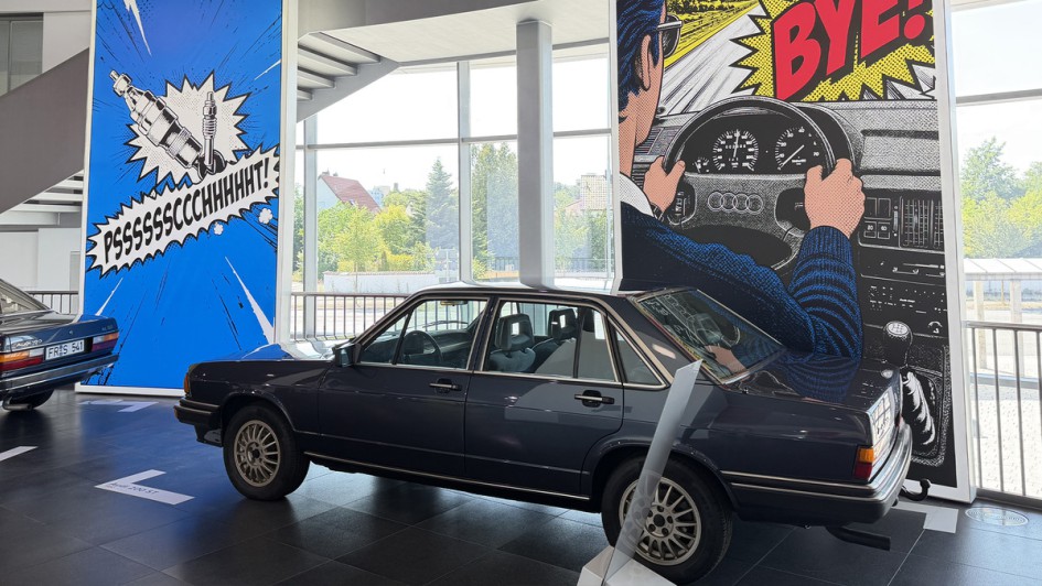 Bye Benz – Der furios schnelle Audi 200 wird in einer Sonderausstellung im Audi Museum in Ingolstadt gefeiert