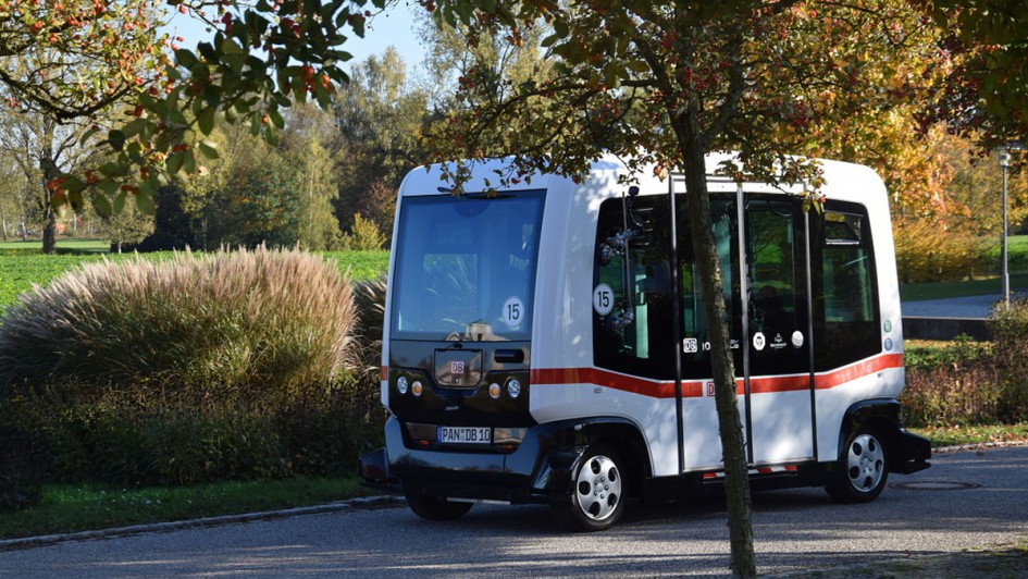 Autonome Buslinie Deutsche Bahn