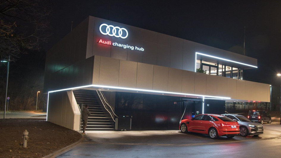 Audi charging hub Nürnberg