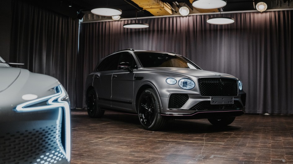 Bentley bentayga in der Motorworld München