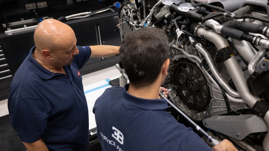 Bugatti London Aftersales-Zentrum