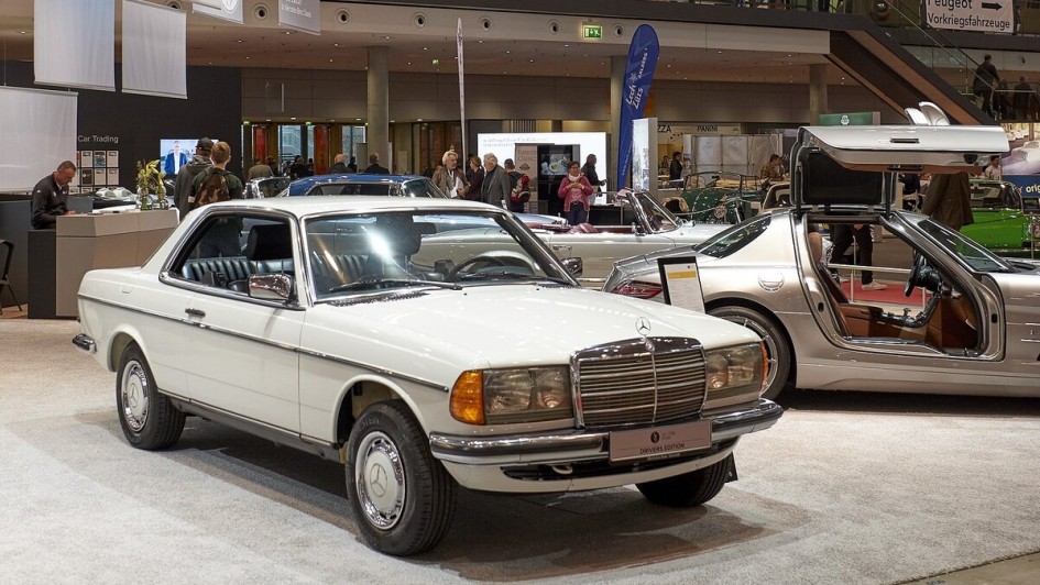 Mercedes S123 in weiß