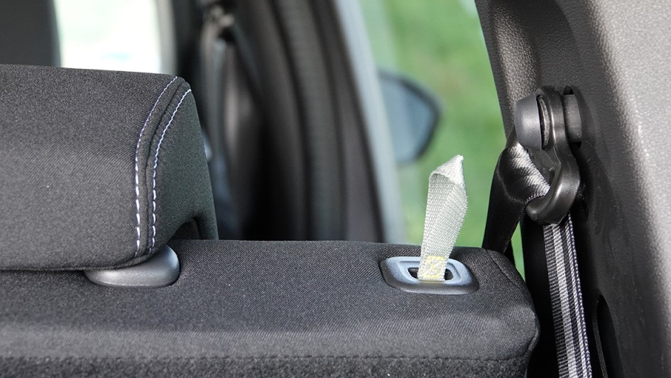 Der gesamte Jogger ist praktisch veranlagt, so gelingt auch das Umklappen der Sitze recht leicht.