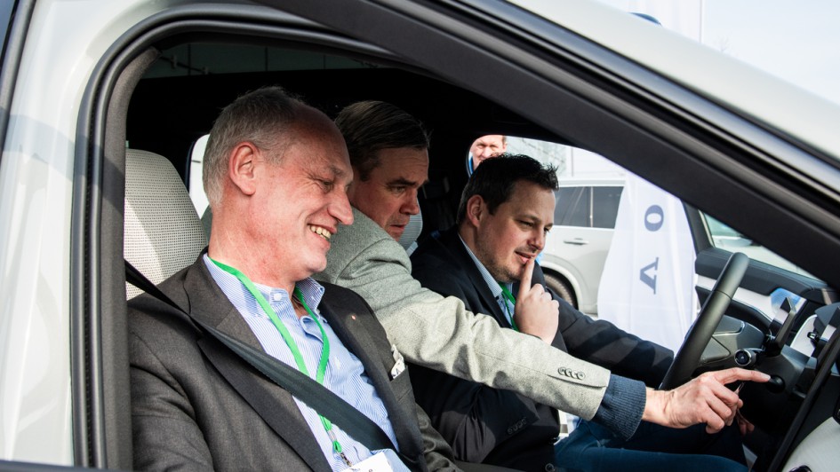 Fahrzeugeinweisung am Fuhrparktag in Hannover