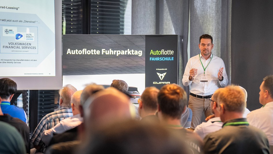 Alles zum Leasing und zur Finanzierung erklärte Henning Junker von VW Leasing.