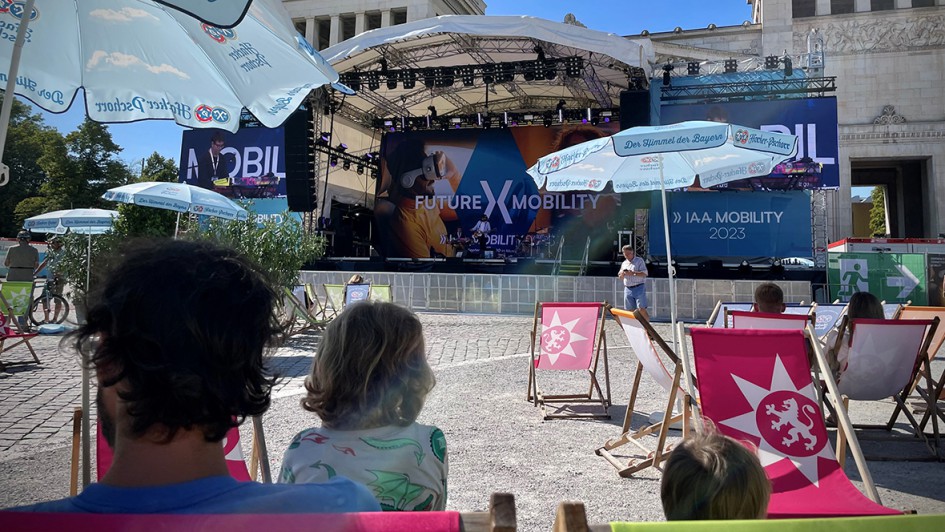 In der Innenstadt kommen neben den Fachbesuchern vor allem die Bürger in den Kontakt zur Branche 