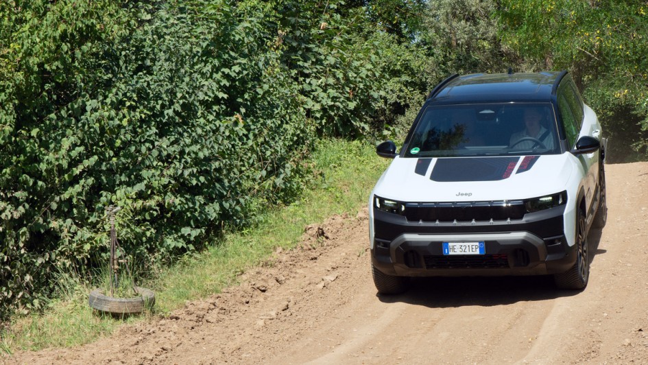 Jeep Compass, Offroad, Gefälle
