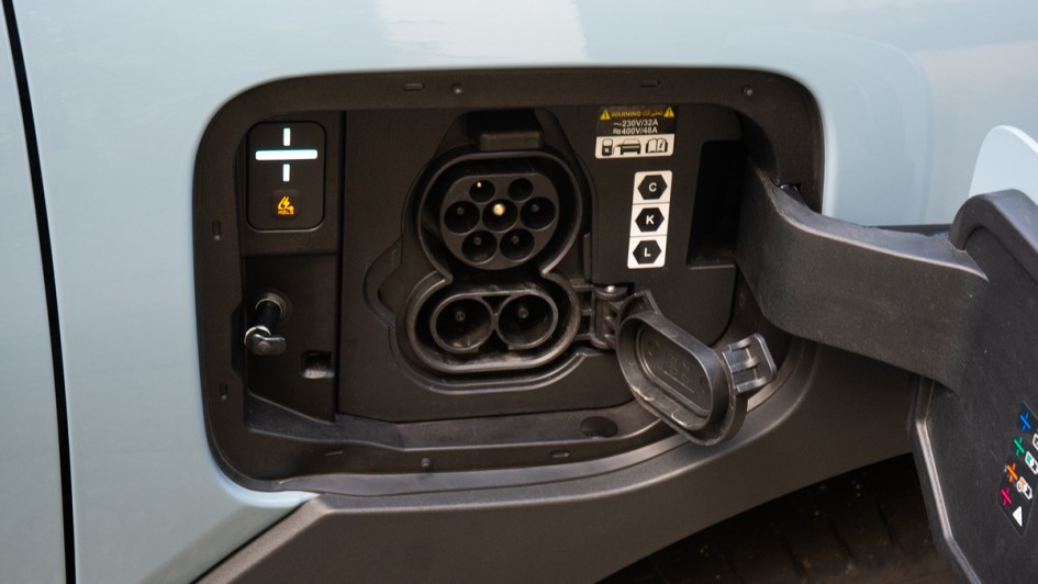 Kia EV2 Test (2026), Ladebuchse, Ladestecker, DC, AC, Laden, Elektroauto