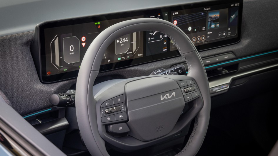 Kia EV2 Test (2026), Elektroauto, Infotainment, Display, Bildschirm