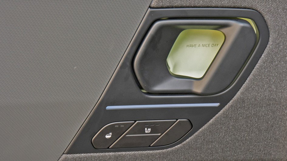 Kia EV2 Test (2026), Elektroauto, Türgriff innen