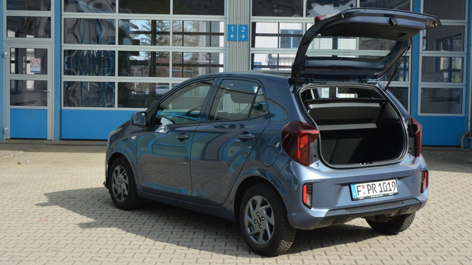 Kia Picanto, Kofferraum, Heckklappe