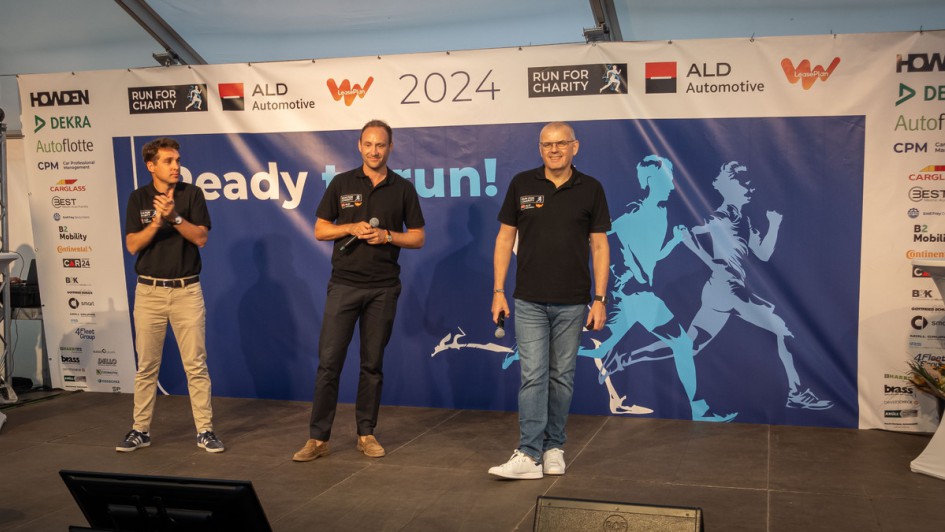 ALD und Leaseplan Run For Charity ALD/Leaseplan-Führungsteam