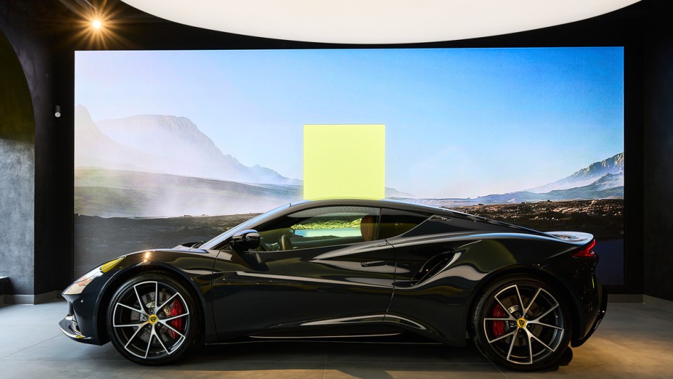 Lotus Flagship-Store am Münchner Odeonsplatz.