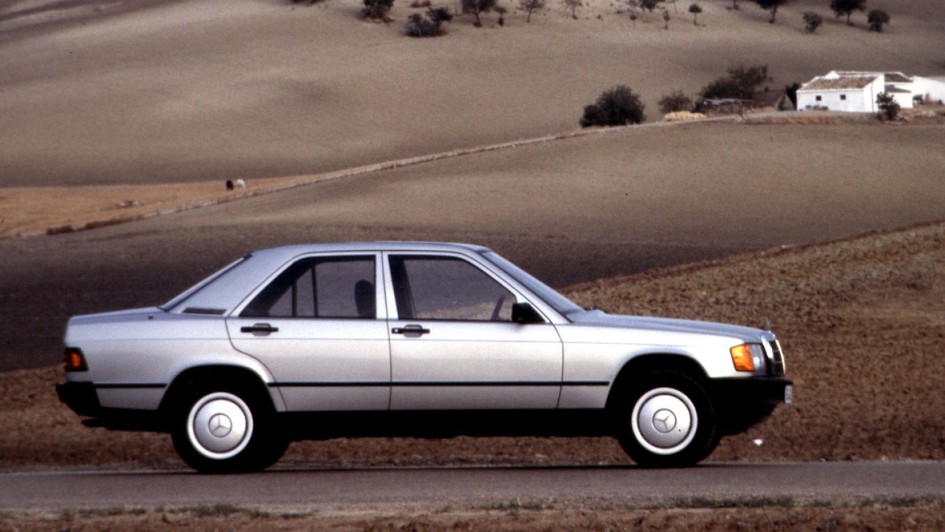 Als die C-Klasse noch 190 hieß. 1982 war das der Fall.