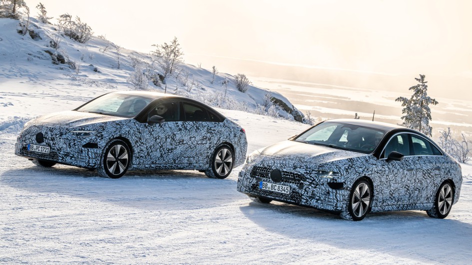 Prototypenfahrt im Mercedes CLA