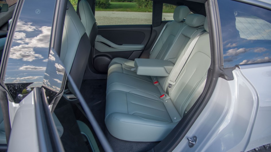 Rücksitze im Nio ET5 Touring