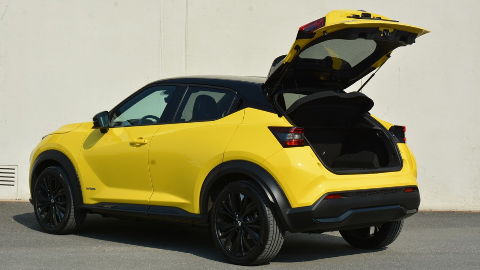Nissan Juke Hybrid, Heck, Heckklappe
