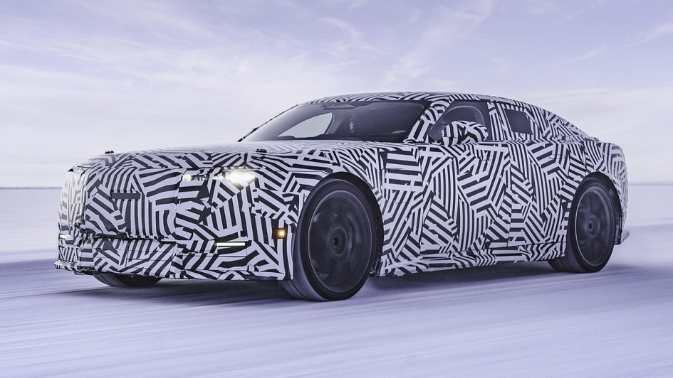 Prototyp des Jaguar Type 01 in der Wintererprobung.