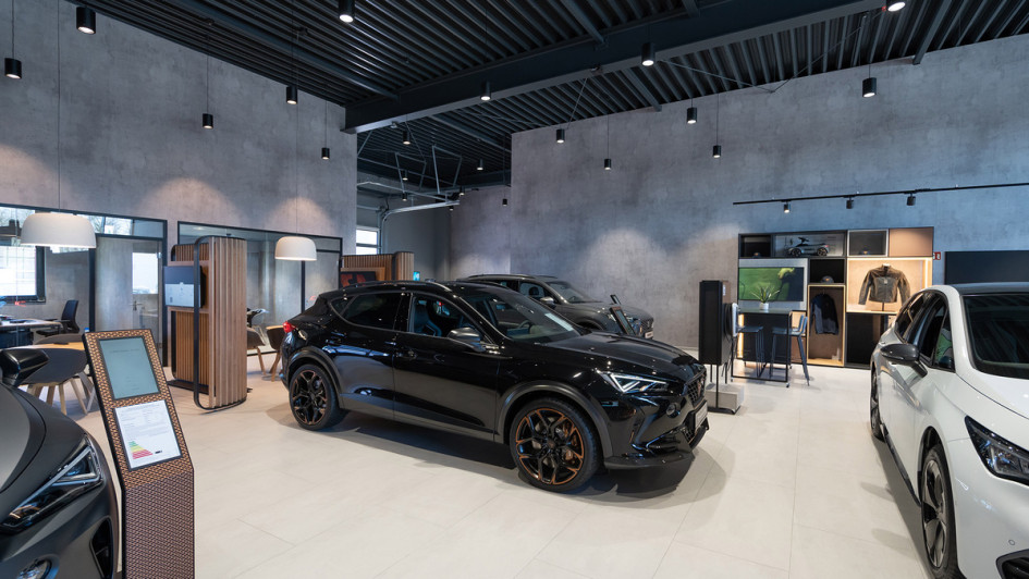 Seat und Cupra Showroom