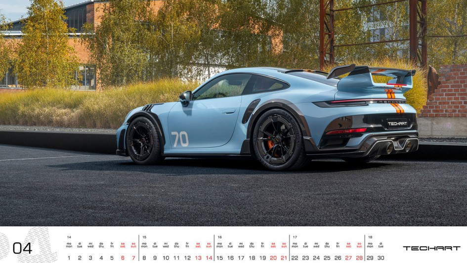 Techart-Kalender April 2024