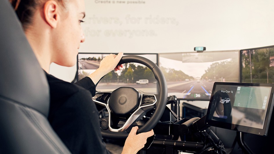 Elektroauto Vay fährt fahrerlos