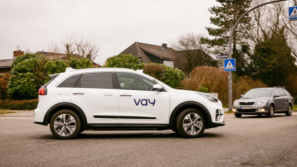 Elektroauto Vay fährt fahrerlos