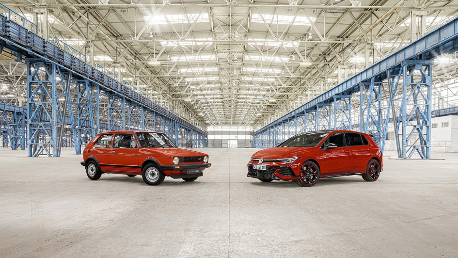 GTI-Originale – Der Volkswagen Golf GTI ging 1976 in Serie trifft 2026 auf den aktuellen Golf GTI Edition 50