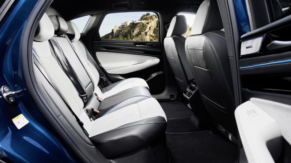 VW ID.7 Sitze hinten, helles Interieur, Rückbank